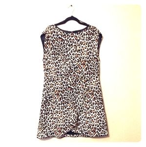H&M Cheetah Print Mini Dress